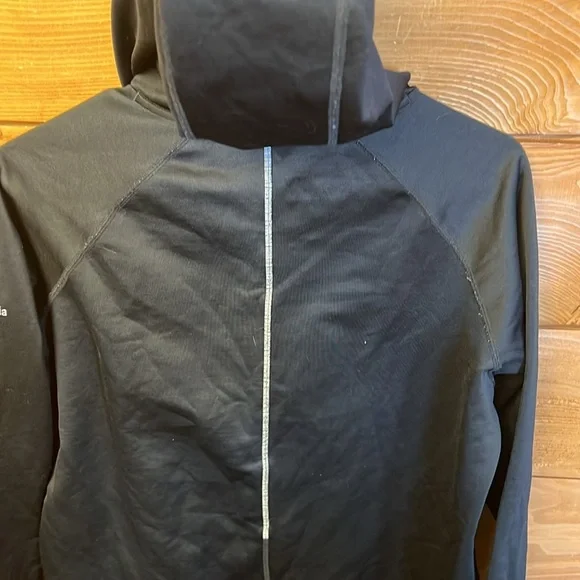 Columbia Hoodie Women's Pullover Black Lg Omni wick advanced evaporation light - Picture 8 of 8